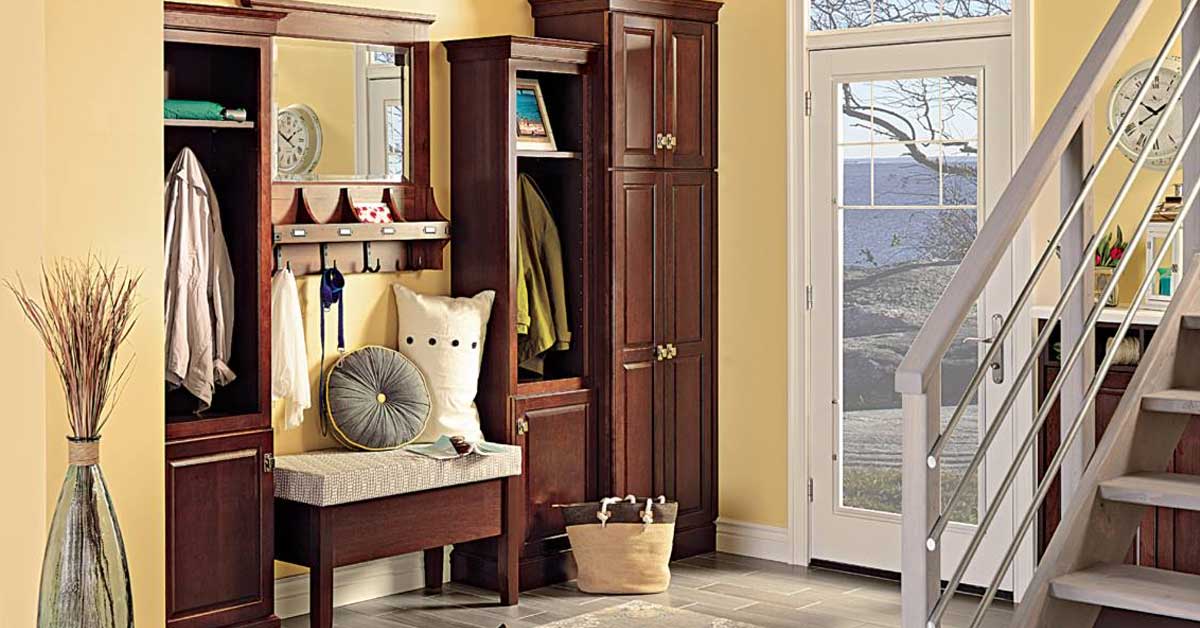 Mudroom Storage Design